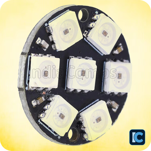 7-Bit WS2812B 5050 RGB LED Full Color Module Board 7-Bit WS2812B 5050 RGB LED Full Color Module Board